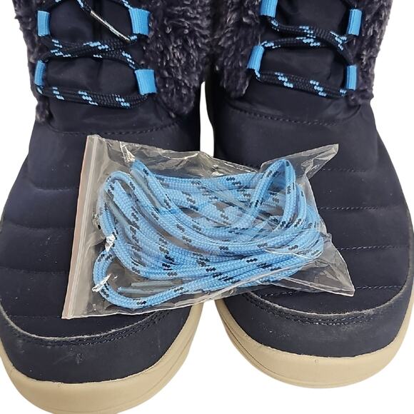Ryka Addison Women's Navy Blue and Light Blue Water Resistant Cozy Boots Size 10 - Picture 9 of 9